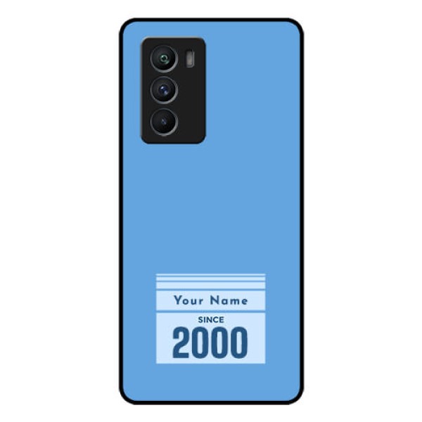 iQOO 9 SE 5G Custom Glass Mobile Case - Custom Year of birth Design iQOO 9 SE 5G Custom Glass Mobile Case - Custom Year of birth Design