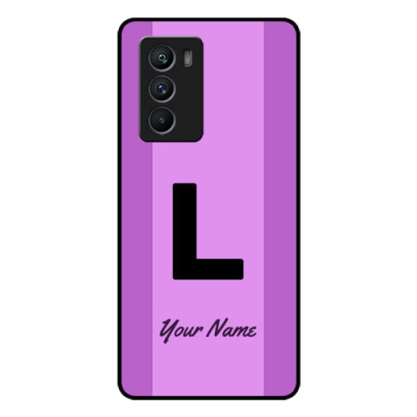 iQOO 9 SE 5G Custom Glass Phone Case - Tricolor custom text Design iQOO 9 SE 5G Custom Glass Phone Case - Tricolor custom text Design