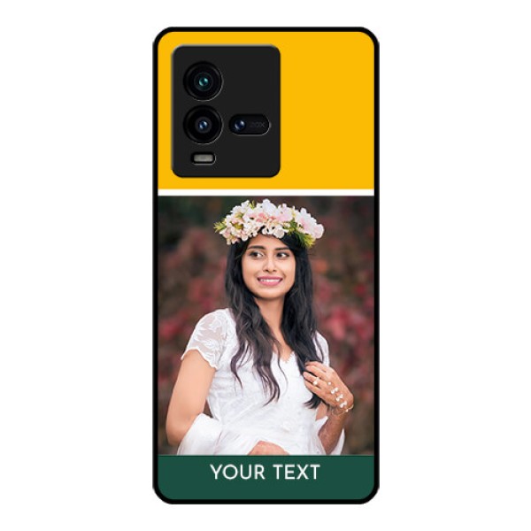 iQOO 9T 5G Photo Printing on Glass Case - Love You Design