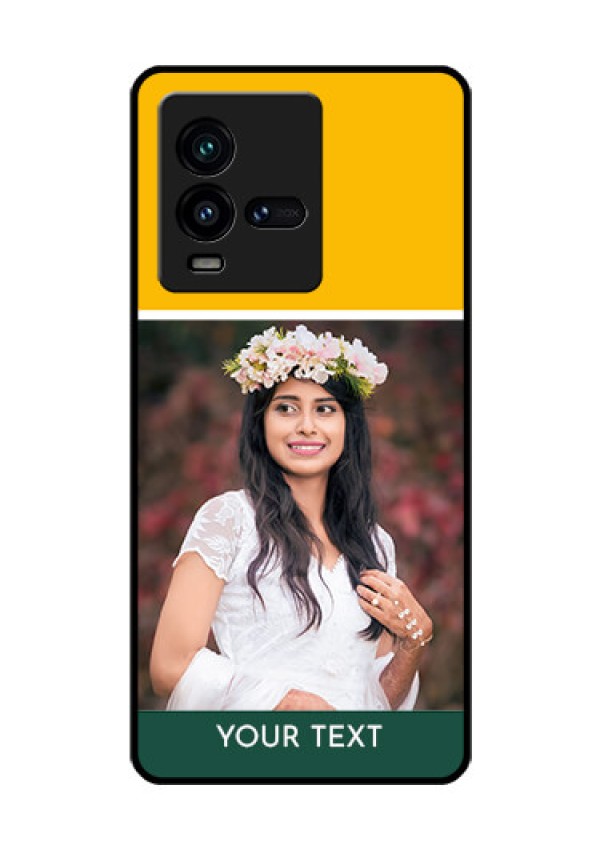 iQOO 9T 5G Photo Printing on Glass Case - Love You Design