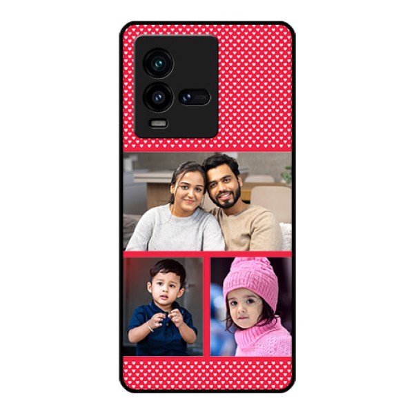 iQOO 9T 5G Personalized Glass Phone Case - Bulk Pic Upload Design iQOO 9T 5G Personalized Glass Phone Case - Bulk Pic Upload Design