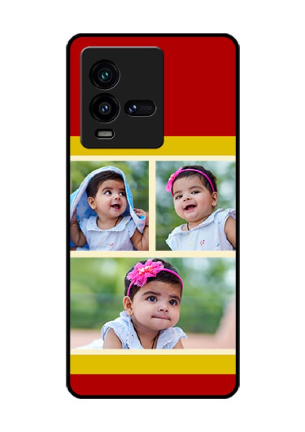 iQOO 9T 5G Custom Glass Mobile Case - Multiple Pic Upload Design