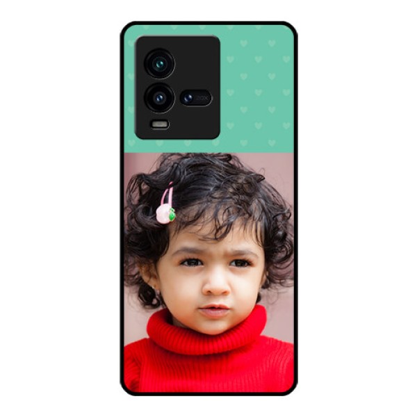 iQOO 9T 5G Custom Glass Phone Case - Lovers Picture Design