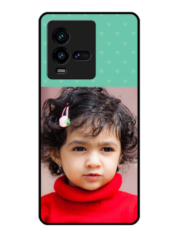 Custom iQOO 9T 5G Custom Glass Phone Case - Lovers Picture Design