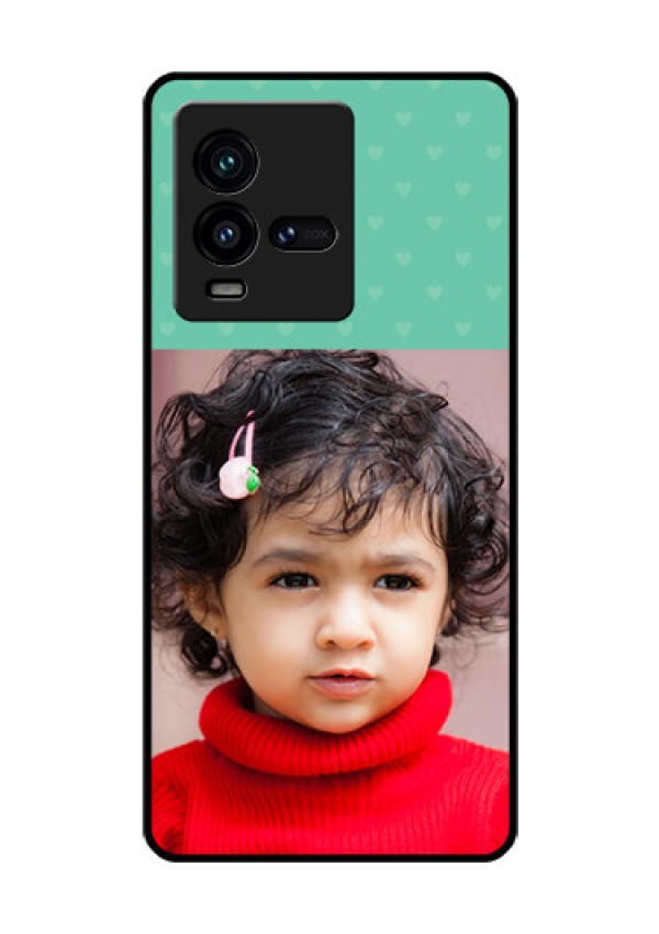iQOO 9T 5G Custom Glass Phone Case - Lovers Picture Design