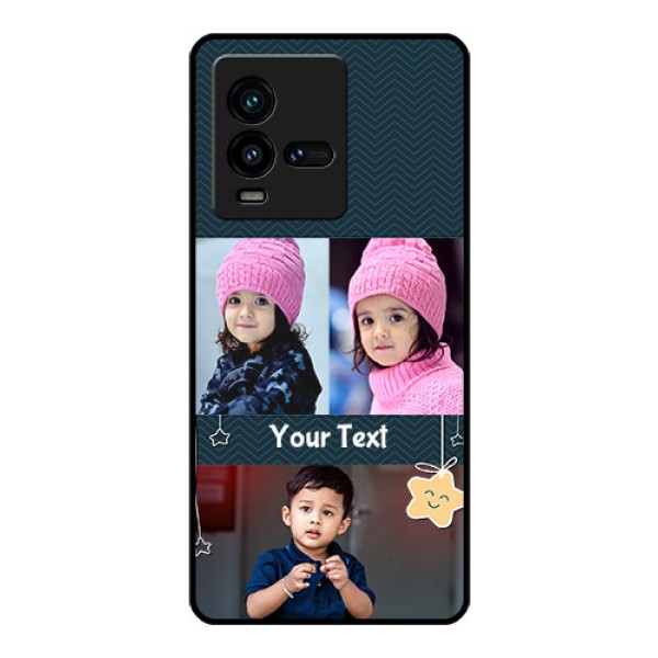 iQOO 9T 5G Custom Glass Mobile Case - Hanging Stars Design