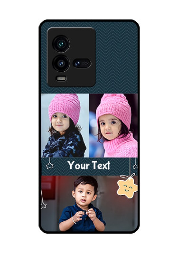 iQOO 9T 5G Custom Glass Mobile Case - Hanging Stars Design