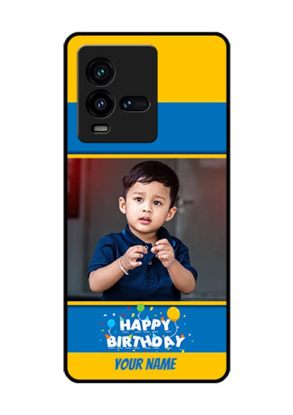 iQOO 9T 5G Custom Glass Mobile Case - Birthday Wishes Design