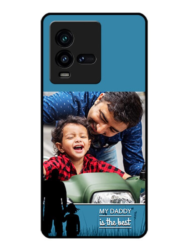 Custom iQOO 9T 5G Custom Glass Mobile Case - Best dad design