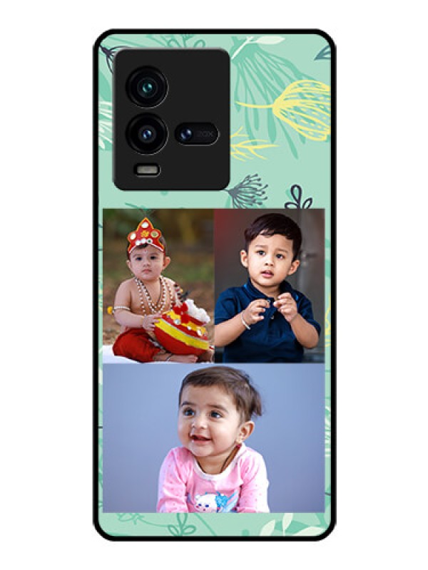 Custom iQOO 9T 5G Photo Printing on Glass Case - Forever Family Design