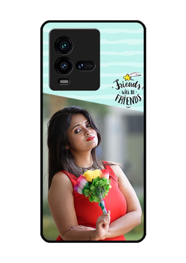 iQOO 9T 5G Custom Glass Phone Case - Friends Picture Icon Design