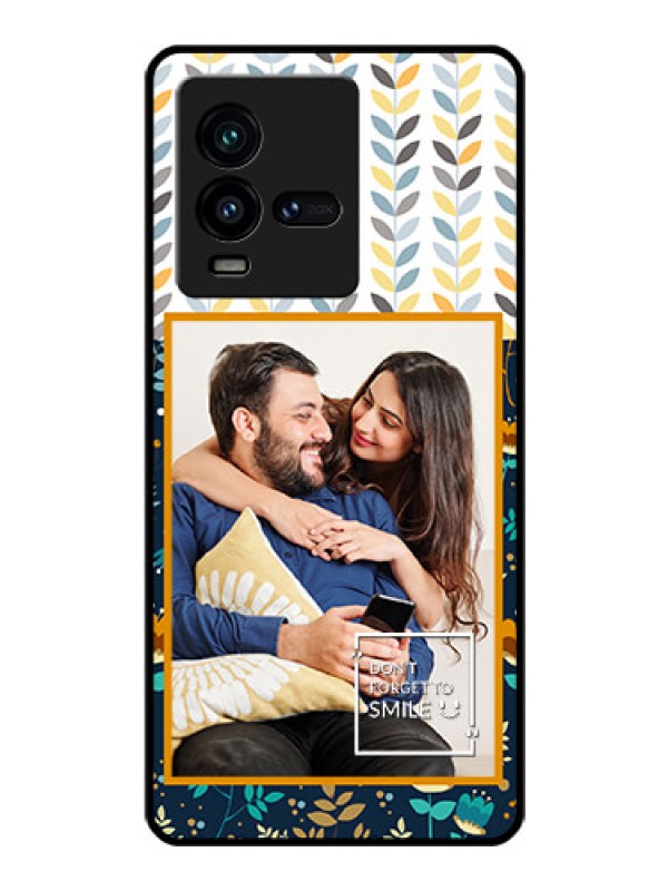 Custom iQOO 9T 5G Custom Glass Mobile Case - Pattern Design