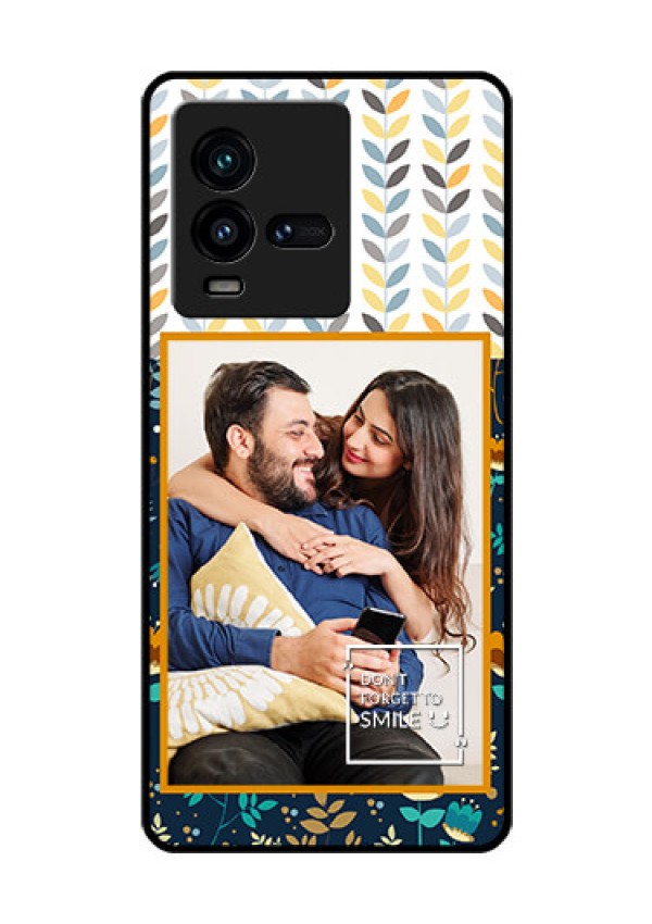 iQOO 9T 5G Custom Glass Mobile Case - Pattern Design