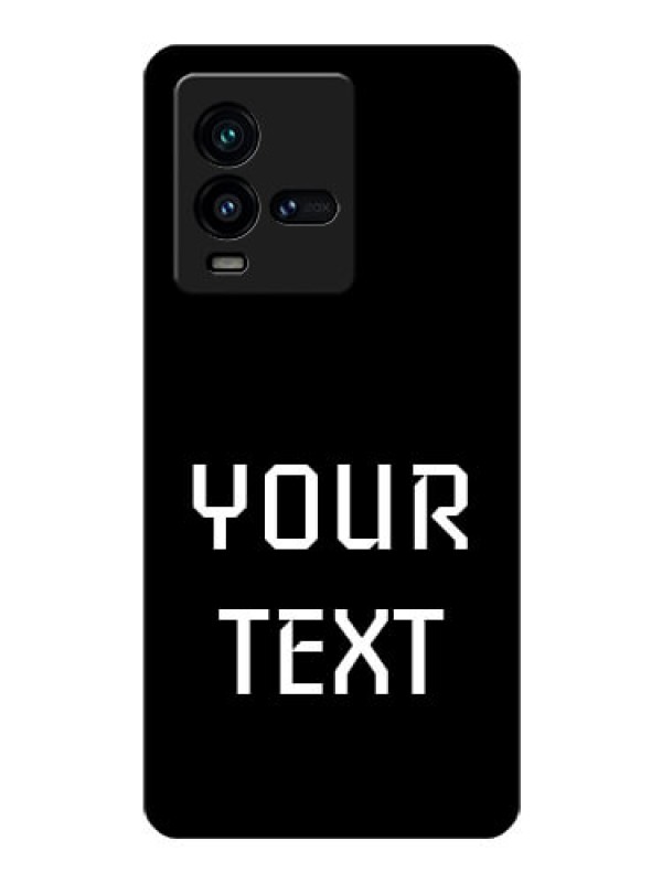 Custom iQOO 9T 5G Your Name on Glass Phone Case