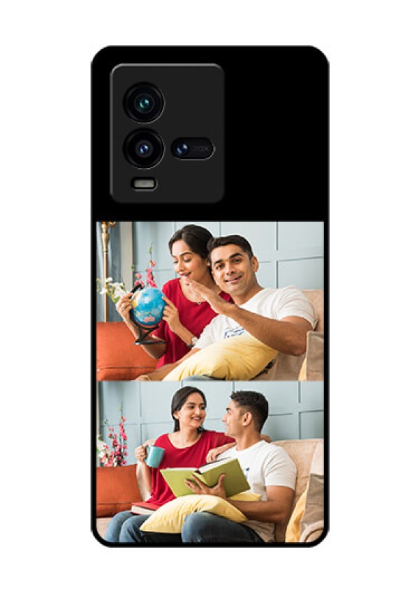 iQOO 9T 5G 2 Images on Glass Phone Cover