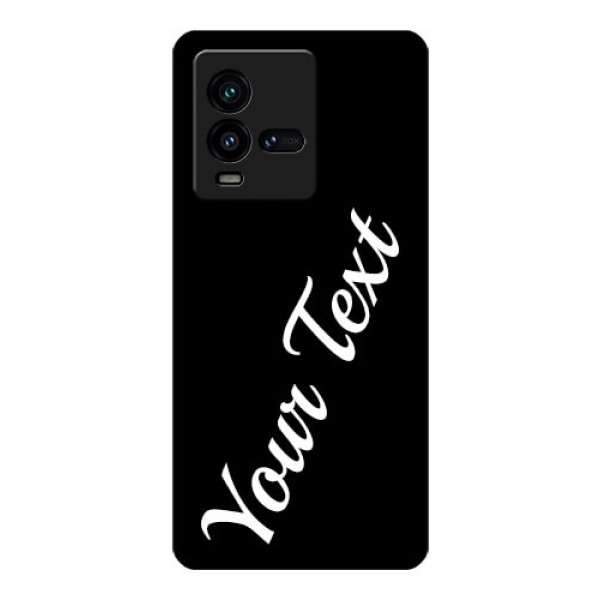 iQOO 9T 5G Custom Glass Mobile Cover with Your Name