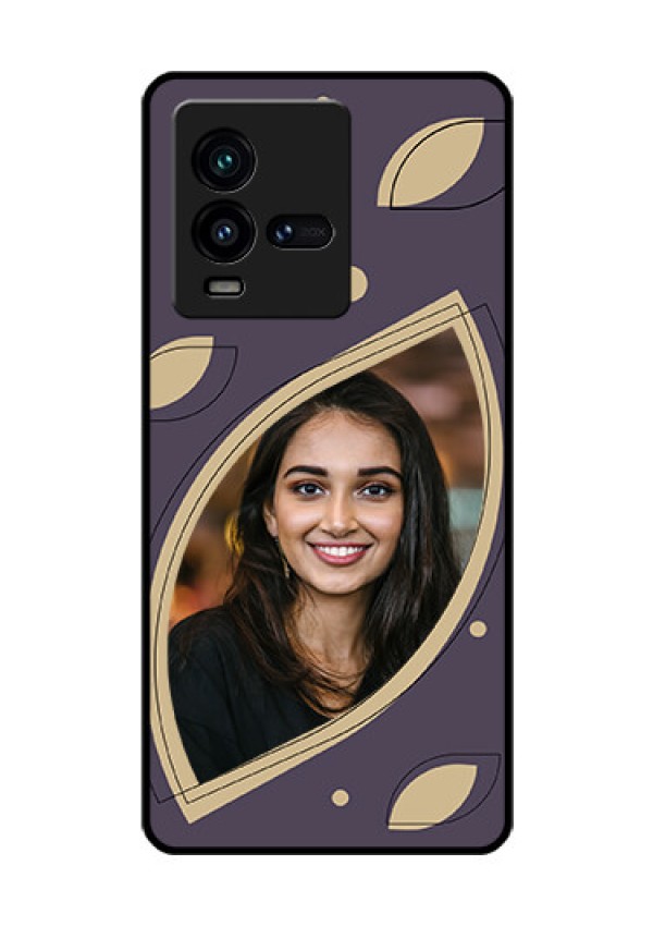 iQOO 9T 5G Custom Glass Mobile Case - Falling Leaf Design