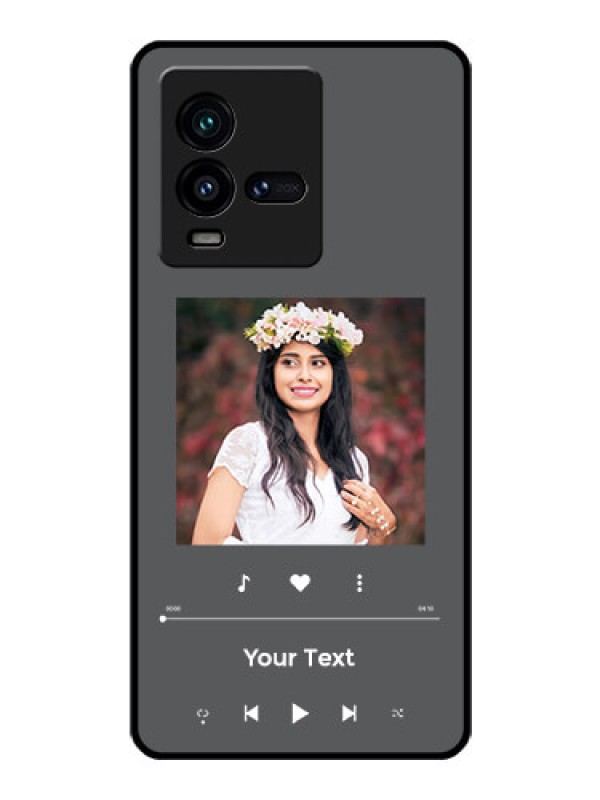 Custom iQOO 9T 5G Custom Glass Mobile Case - Play The Music Design