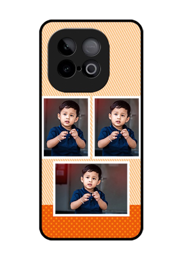 iQOO Neo 10 5G Custom Glass Phone Case - Bulk Photos Upload Design