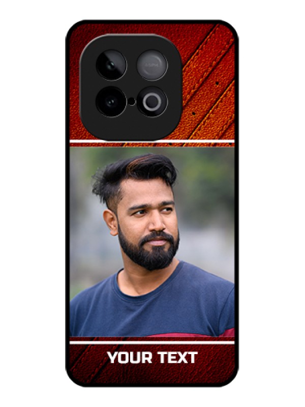 Custom iQOO Neo 10 5G Custom Glass Phone Case - Leather Phone Case Design