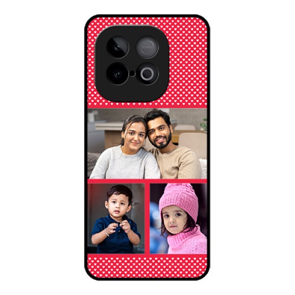 iQOO Neo 10 5G Custom Glass Phone Case - Bulk Photo Upload Design iQOO Neo 10 5G Custom Glass Phone Case - Bulk Photo Upload Design
