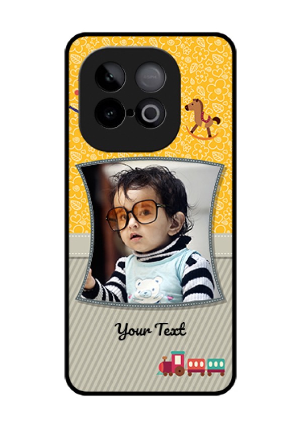 iQOO Neo 10 5G Custom Glass Phone Case - Baby Picture Upload Design