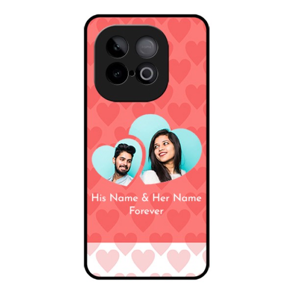 iQOO Neo 10 5G Custom Glass Phone Case - Couple Pic Upload Design iQOO Neo 10 5G Custom Glass Phone Case - Couple Pic Upload Design