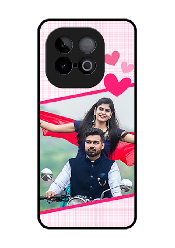 iQOO Neo 10 5G Custom Glass Phone Case - Love Shape Heart Design