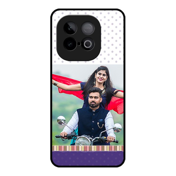 iQOO Neo 10 5G Custom Glass Phone Case - Cute Family Design