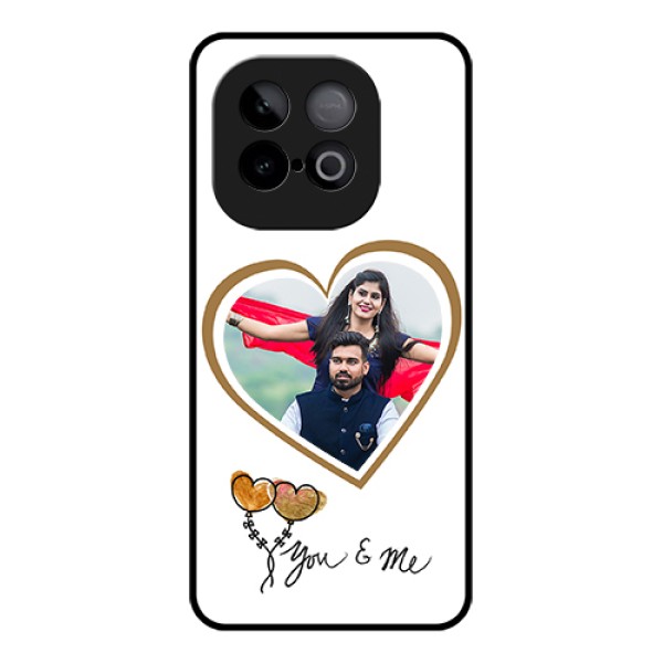 iQOO Neo 10 5G Custom Glass Phone Case - You & Me Design