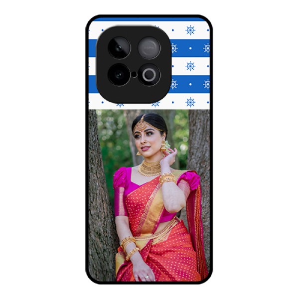 iQOO Neo 10 5G Custom Glass Phone Case - Snow Pattern Design