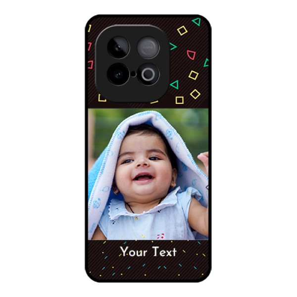 iQOO Neo 10 5G Custom Glass Phone Case - With Confetti Birthday Design iQOO Neo 10 5G Custom Glass Phone Case - With Confetti Birthday Design