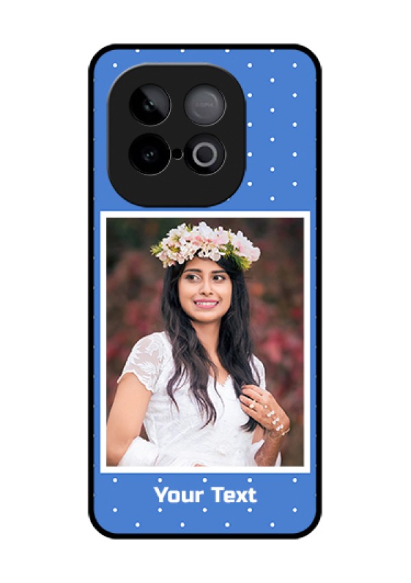 iQOO Neo 10 5G Custom Glass Phone Case - Polka Dots Design