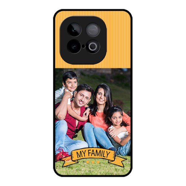 iQOO Neo 10 5G Custom Glass Phone Case - My Family Design