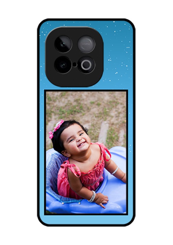 iQOO Neo 10 5G Custom Glass Phone Case - Wave Pattern Colorful Design