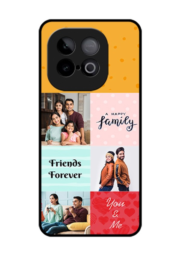 iQOO Neo 10 5G Custom Glass Phone Case - Images With Quotes Design