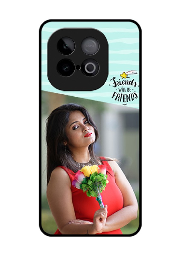 iQOO Neo 10 5G Custom Glass Phone Case - Friends Picture Icon Design