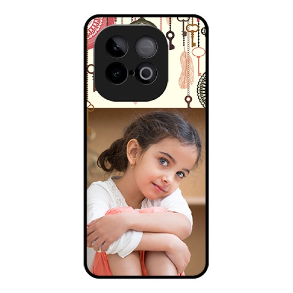 iQOO Neo 10 5G Custom Glass Phone Case - Boho Style Design