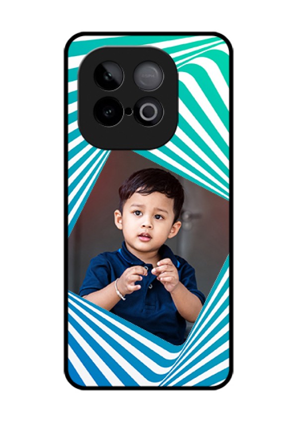 iQOO Neo 10 5G Custom Glass Phone Case - Abstract Spiral Design