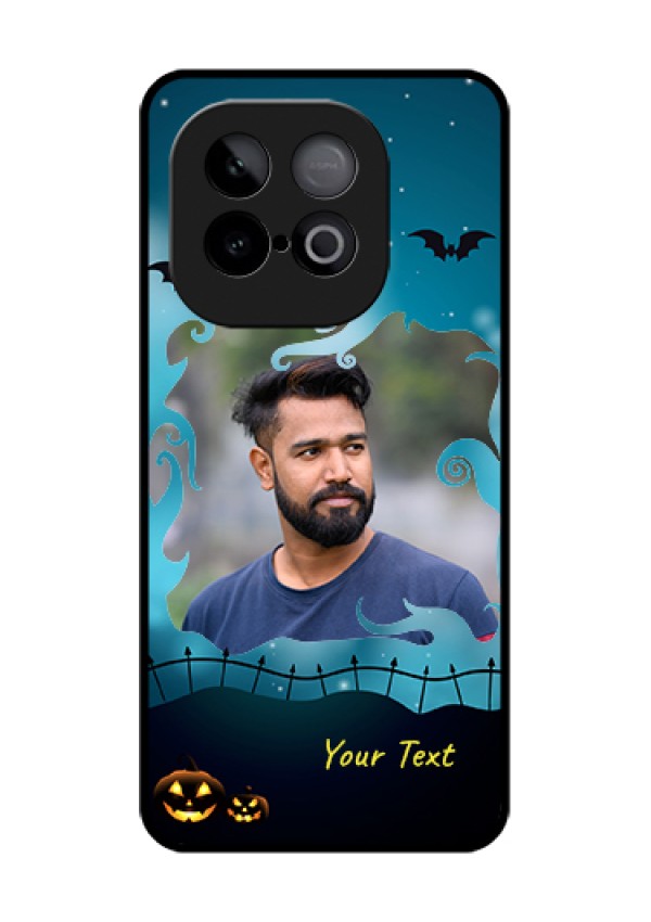 iQOO Neo 10 5G Custom Glass Phone Case - Halloween Frame Design