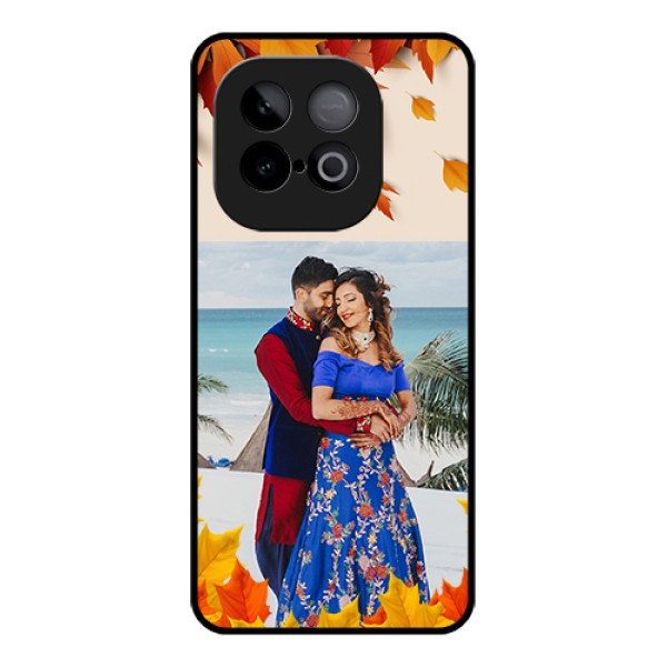 iQOO Neo 10 5G Custom Glass Phone Case - Autumn Maple Leaves Design iQOO Neo 10 5G Custom Glass Phone Case - Autumn Maple Leaves Design
