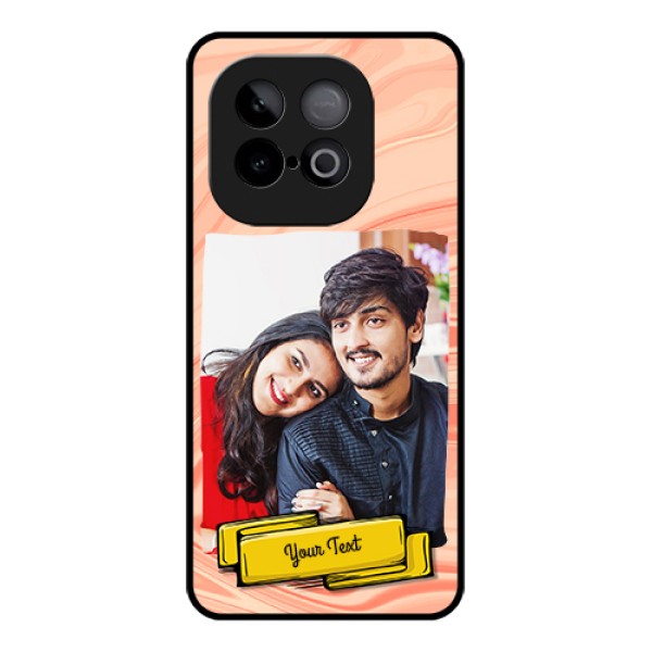 iQOO Neo 10 5G Custom Glass Phone Case - Marble Texture Design