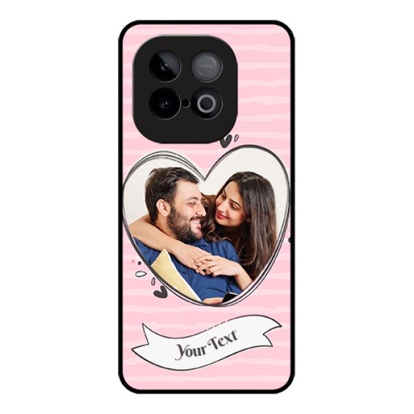 iQOO Neo 10 5G Custom Glass Phone Case - Vintage Heart Design
