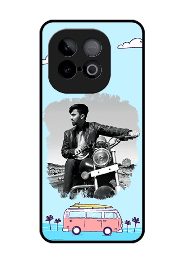 iQOO Neo 10 5G Custom Glass Phone Case - Travel & Adventure Design