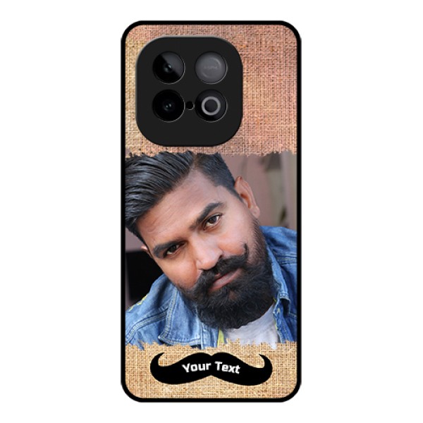 iQOO Neo 10 5G Custom Glass Phone Case - With Texture Design