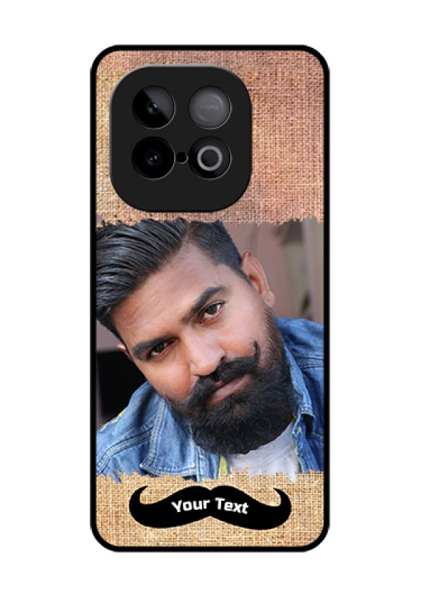 iQOO Neo 10 5G Custom Glass Phone Case - With Texture Design