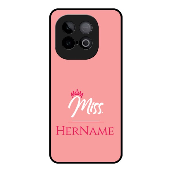 iQOO Neo 10 5G Custom Glass Phone Case - Mrs With Name Design