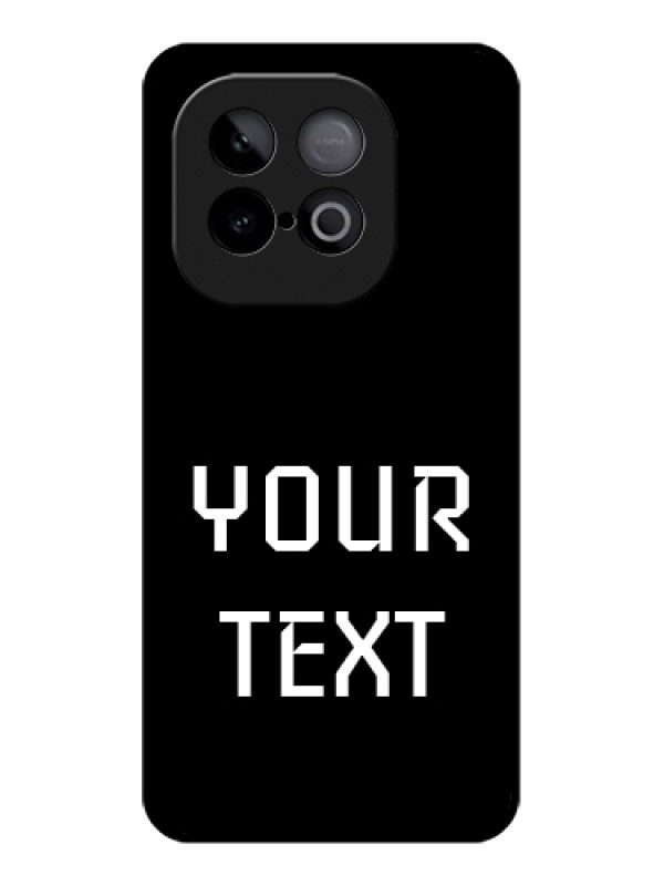 Custom iQOO Neo 10 5G Custom Glass Phone Case - Your Name Design