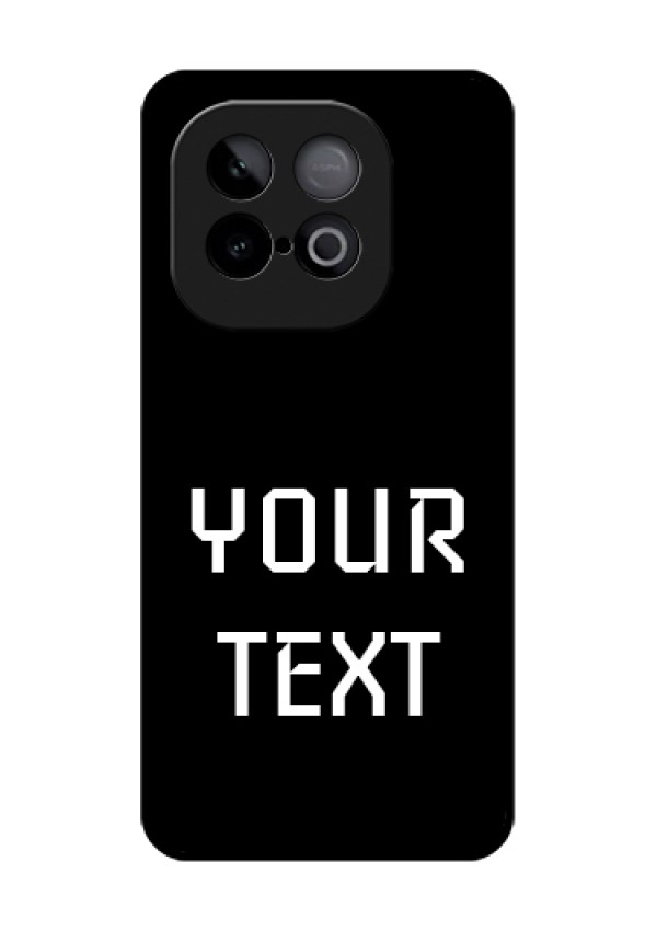 iQOO Neo 10 5G Custom Glass Phone Case - Your Name Design