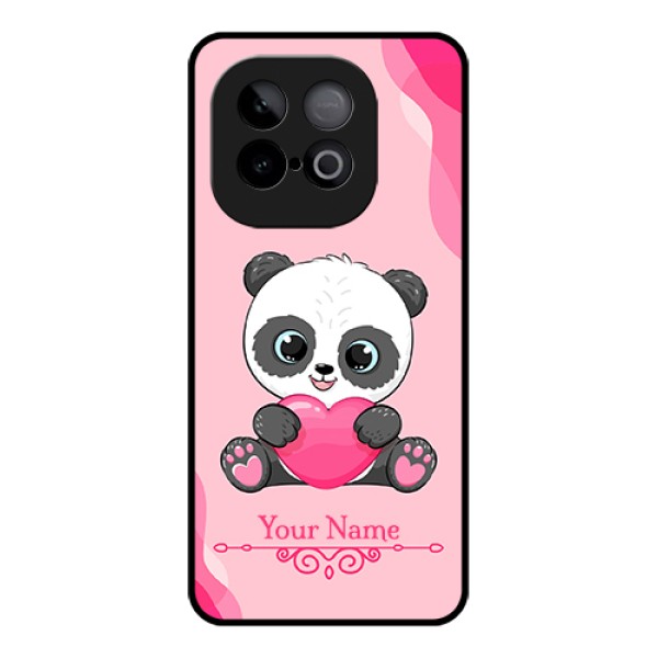 iQOO Neo 10 5G Custom Glass Phone Case - Cute Panda Design